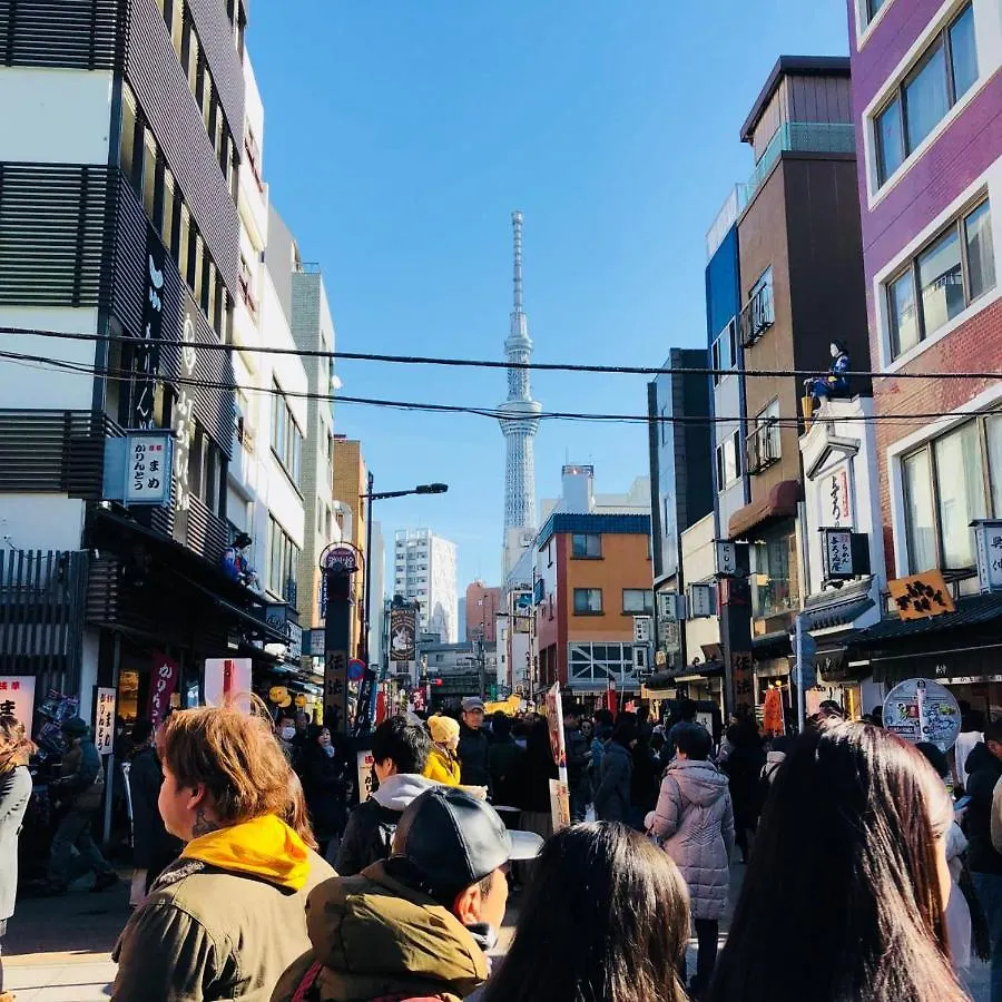 Hotel Plat Hostel Keikyu Asakusa Karin Tokio